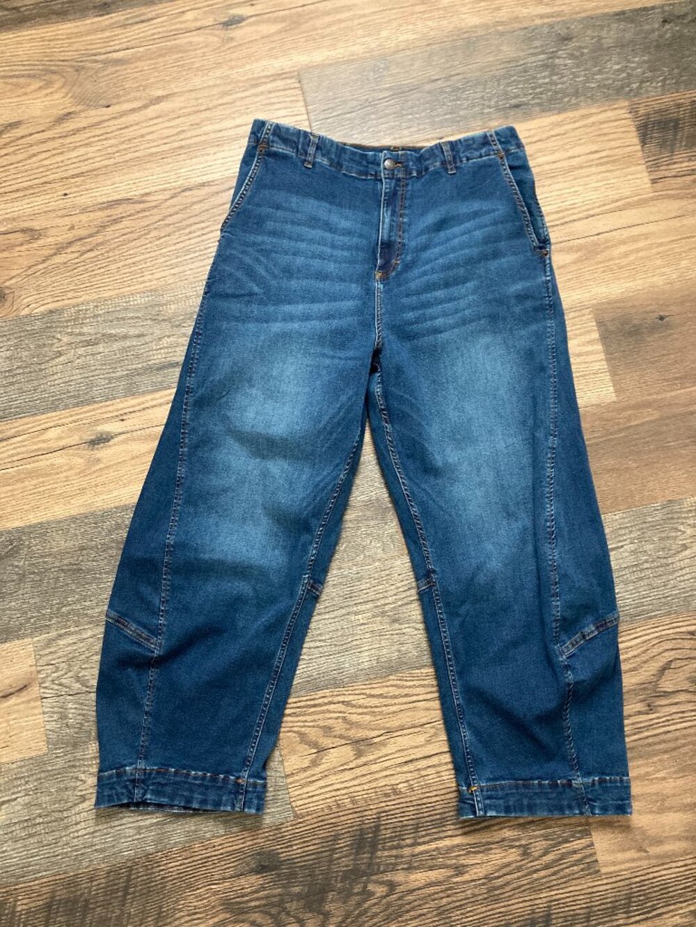 RUTI Wide Barrel Leg Wide Leg Jeans  Sz 4